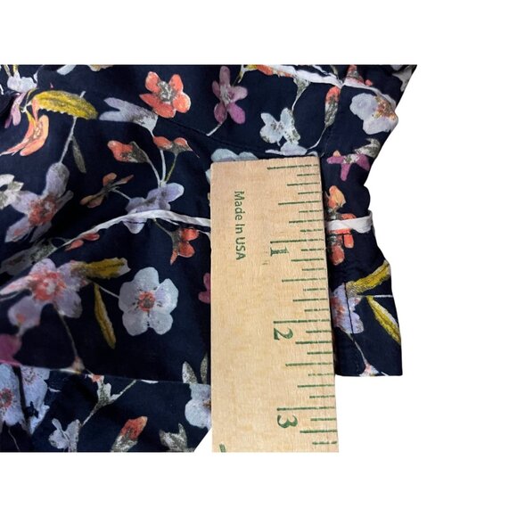 Victorias Secret Pajama Shorts Set Womens S Blue Floral Cotton Blend Used - Picture 11 of 16